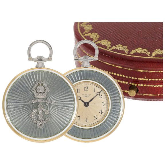 Historically important French gold lever watch Circa 1910-1911 Historically important French gold lever watch Circa 1910-1911