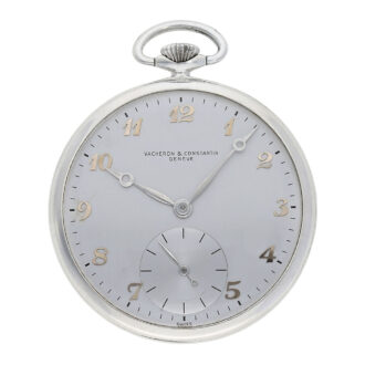 Swiss aluminium open faced lever pocket watch Circa 1956