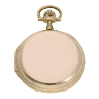German gold lever watch with chronometer balance Circa 1897 German gold lever watch with chronometer balance Circa 1897