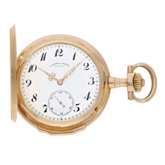 German rose gold hunting cased Louis XV watch Circa 1905 German rose gold hunting cased Louis XV watch Circa 1905