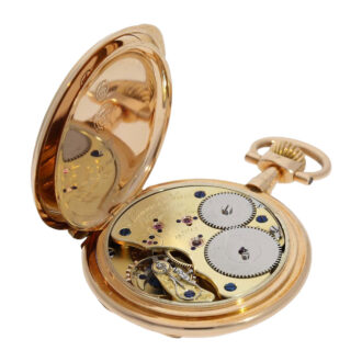 German rose gold hunting cased Louis XV watch Circa 1905 German rose gold hunting cased Louis XV watch Circa 1905