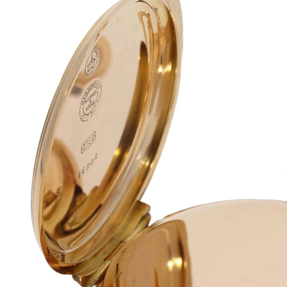 German rose gold hunting cased Louis XV watch Circa 1905 German rose gold hunting cased Louis XV watch Circa 1905