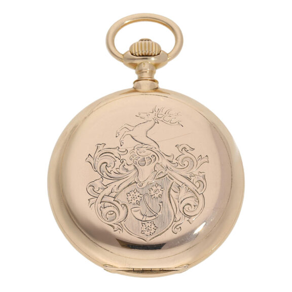 German 18K rose gold ankerchronometer watch Circa 1904