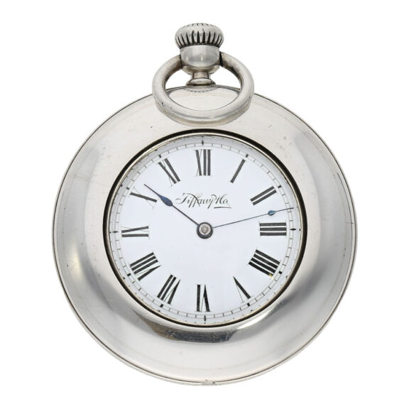 Early Swiss silver lever pocket watch with special case Circa 1866 Early Swiss silver lever pocket watch with special case Circa 1866