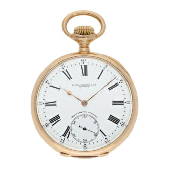 Swiss rose gold open faced ankerchronometer Circa 1907 Swiss rose gold open faced ankerchronometer Circa 1907