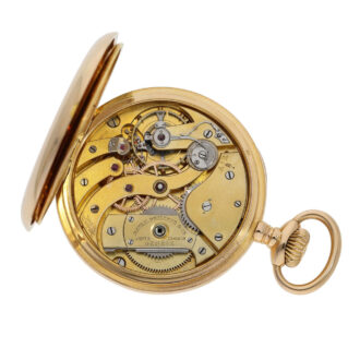 Swiss rose gold open faced ankerchronometer Circa 1907 Swiss rose gold open faced ankerchronometer Circa 1907