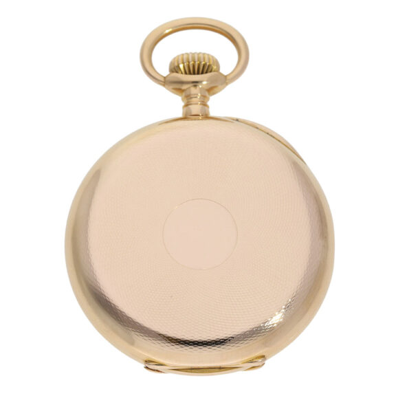 Swiss rose gold open faced ankerchronometer Circa 1907 Swiss rose gold open faced ankerchronometer Circa 1907