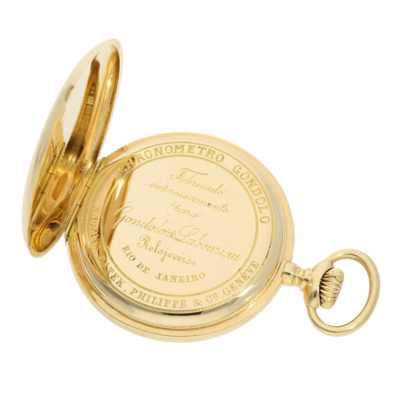 Heavy Swiss 18K gold open faced pocket chronometer Circa 1915 Heavy Swiss 18K gold open faced pocket chronometer Circa 1915