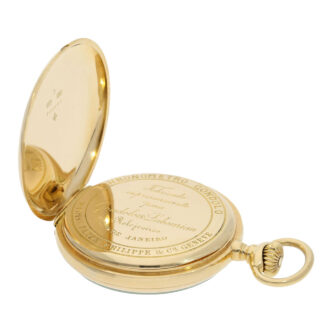 Heavy Swiss 18K gold open faced pocket chronometer Circa 1915 Heavy Swiss 18K gold open faced pocket chronometer Circa 1915