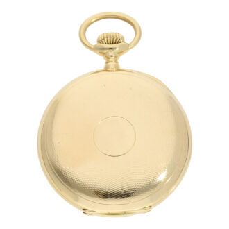 Heavy Swiss 18K gold open faced pocket chronometer Circa 1915 Heavy Swiss 18K gold open faced pocket chronometer Circa 1915