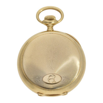 Swiss gold open faced ankerchronometer watch Circa 1900 Swiss gold open faced ankerchronometer watch Circa 1900