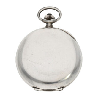 Swiss silver lever chronograph with tachymeter Circa 1920