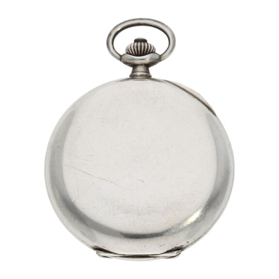 Swiss silver lever chronograph with tachymeter Circa 1920 Swiss silver lever chronograph with tachymeter Circa 1920