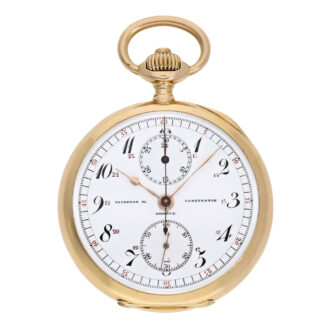 Swiss Chronograph Compteur in chronometer quality Circa 1907