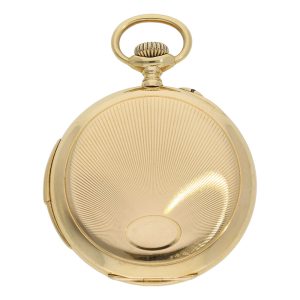 Swiss 18K gold quarter repeating lever watch Circa 1920