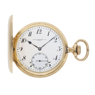 Probably unique Swiss rose gold lever watch Circa 1916 Probably unique Swiss rose gold lever watch Circa 1916