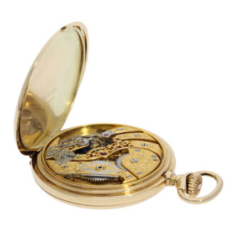 Probably unique Swiss rose gold lever watch Circa 1916 Probably unique Swiss rose gold lever watch Circa 1916
