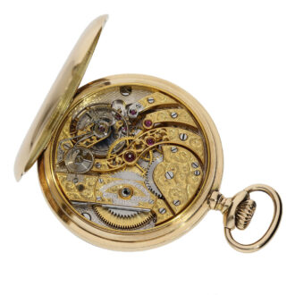 Probably unique Swiss rose gold lever watch Circa 1916 Probably unique Swiss rose gold lever watch Circa 1916