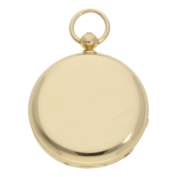 Early Danish 18K gold hunting cased lever watch Circa 1849 Early Danish 18K gold hunting cased lever watch Circa 1849