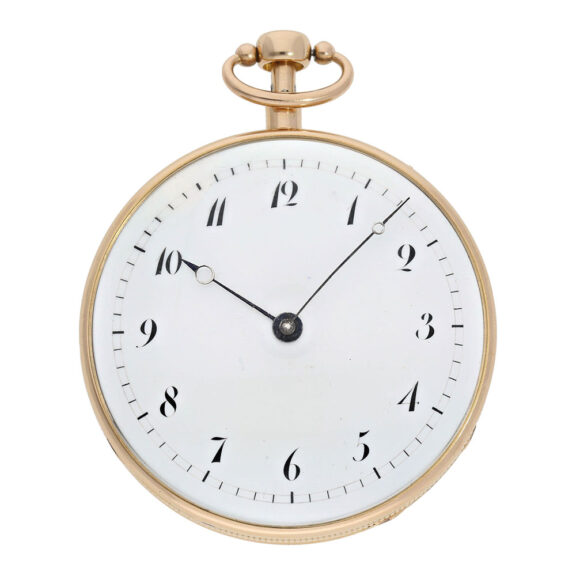 Large Swiss gold repeating virgule Lépine watch Circa 1820