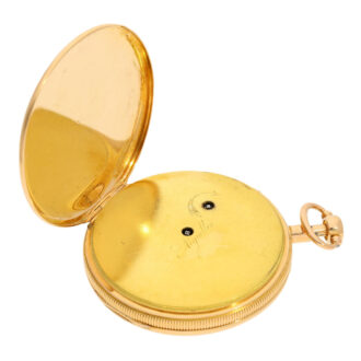 Large Swiss gold repeating virgule Lépine watch Circa 1820