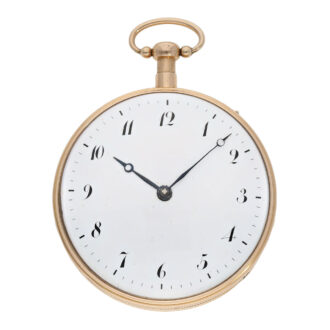 Swiss rose gold repeating musical cylinder watch Circa 1820 Swiss rose gold repeating musical cylinder watch Circa 1820