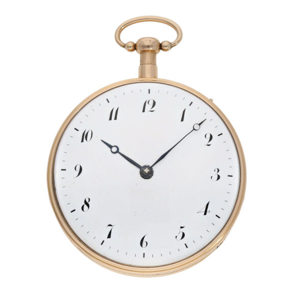 Swiss rose gold repeating musical cylinder watch Circa 1820 Swiss rose gold repeating musical cylinder watch Circa 1820