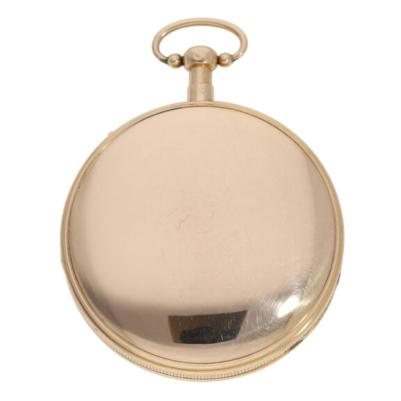 Swiss rose gold repeating musical cylinder watch Circa 1820 Swiss rose gold repeating musical cylinder watch Circa 1820
