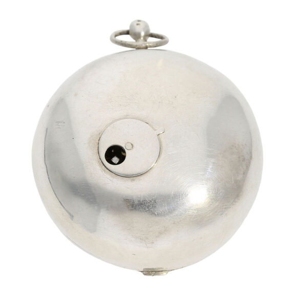 Very early Swiss silver single-handed verge pendant watch Circa 1685 Very early Swiss silver single-handed verge pendant watch Circa 1685