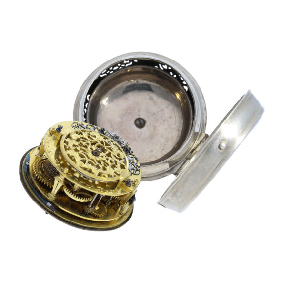 Early French silver repeating oignon watch Circa 1717 Early French silver repeating oignon watch Circa 1717