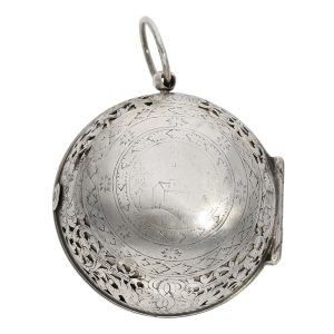 Early English single-handed verge watch with alarm Circa 1690