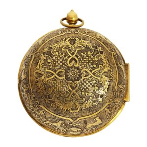 Early French single-handed oignon pocket watch Circa 1695