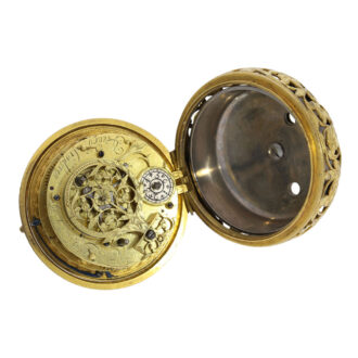 Rare, early English verge pendant watch with alarm Circa 1685 Rare, early English verge pendant watch with alarm Circa 1685