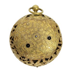 Rare, early English verge pendant watch with alarm Circa 1685
