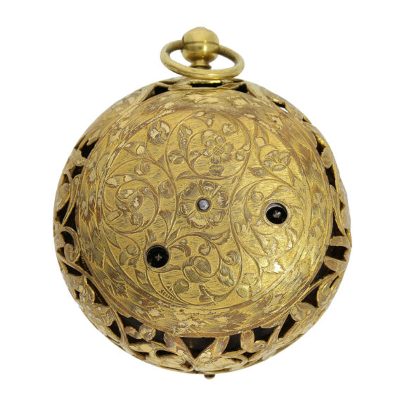 Rare, early English verge pendant watch with alarm Circa 1685 Rare, early English verge pendant watch with alarm Circa 1685