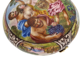 French gold School of Blois miniature pendant watch Circa 1640-1650