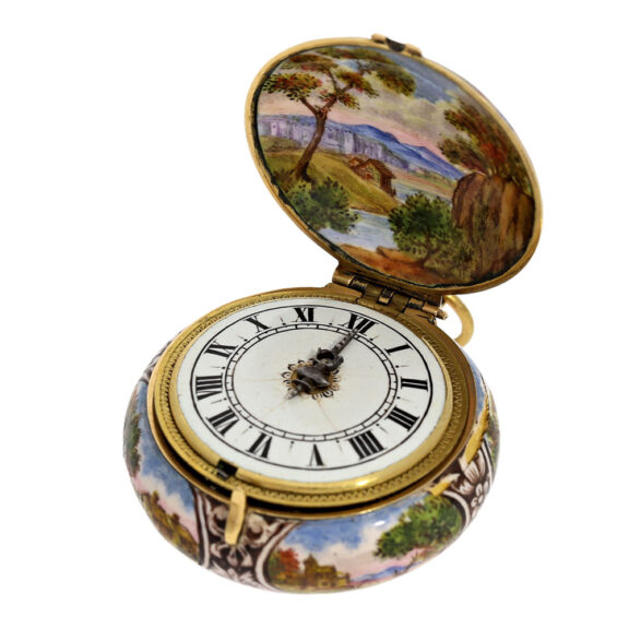 French gold School of Blois miniature pendant watch Circa 1640-1650 French gold School of Blois miniature pendant watch Circa 1640-1650