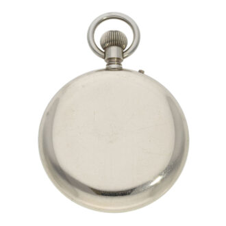 Swiss nickel open faced deck chronometer Circa 1911