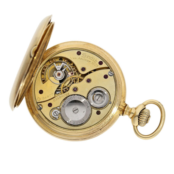 Extremely rare Swiss gold pocket chronometer Circa 1908 Extremely rare Swiss gold pocket chronometer Circa 1908