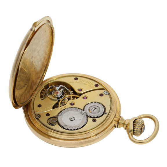 Extremely rare Swiss gold pocket chronometer Circa 1908 Extremely rare Swiss gold pocket chronometer Circa 1908