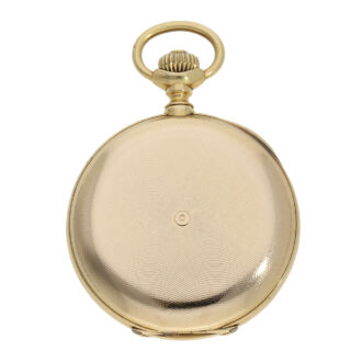 Extremely rare Swiss gold pocket chronometer Circa 1908