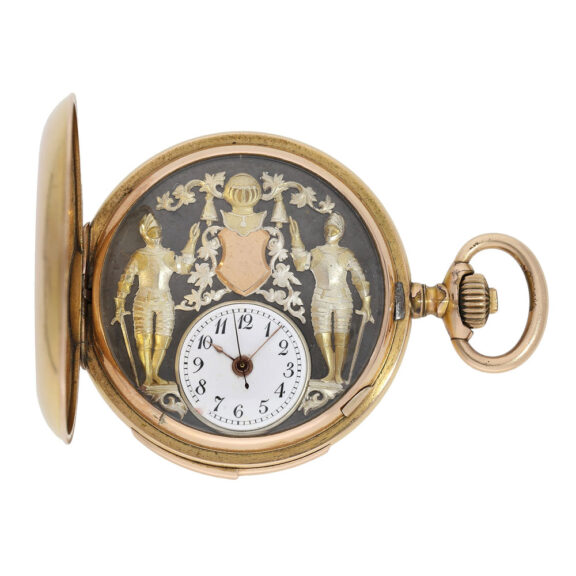 Swiss rose gold lever made for the Chinese market Circa 1900