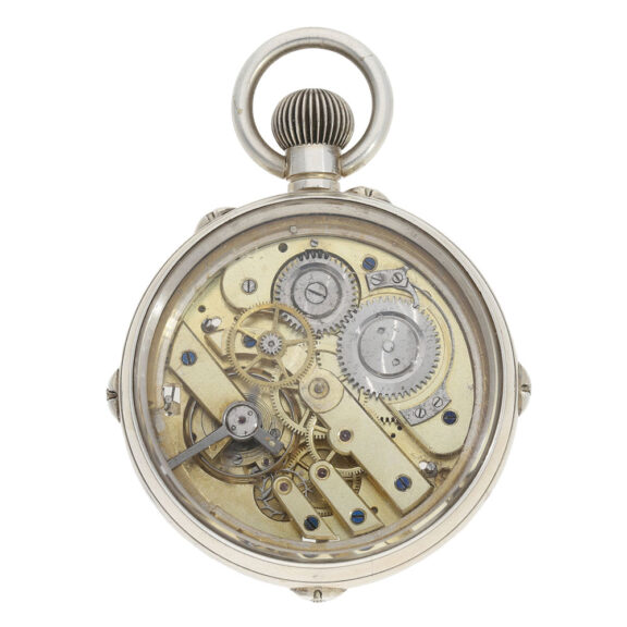 Early Swiss double-sided complicated World Time watch Circa 1890 Early Swiss double-sided complicated World Time watch Circa 1890