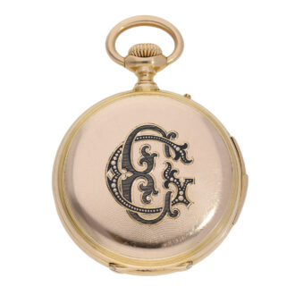 Important Swiss 18K gold complicated astronomical watch Circa 1877