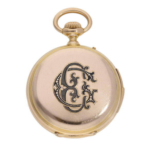 Important Swiss 18K gold complicated astronomical watch Circa 1877 Important Swiss 18K gold complicated astronomical watch Circa 1877