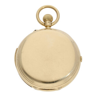English 18K gold highly complicated lever watch Circa 1889