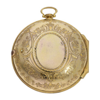 Early English fire-gilt verge for the Chinese market Circa 1770 Early English fire-gilt verge for the Chinese market Circa 1770