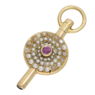 Very early English verge clock watch made for the Turkish market Circa 1785