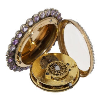 Probably unique verge miniature pendant watch Circa 1800