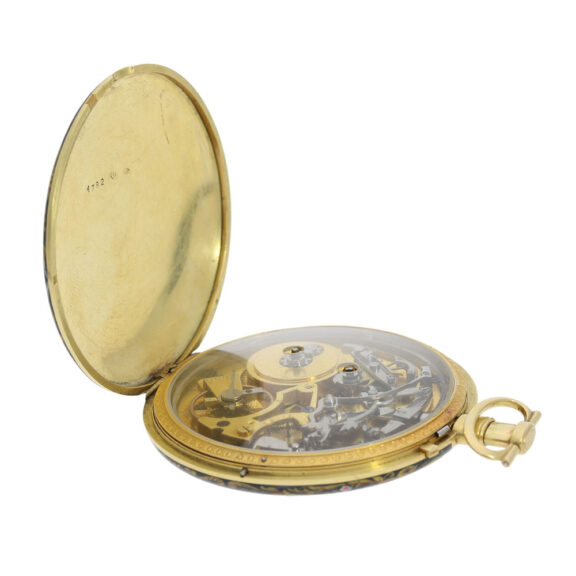 Swiss repeating cylinder watch for the Chinese market Circa 1800 Swiss repeating cylinder watch for the Chinese market Circa 1800
